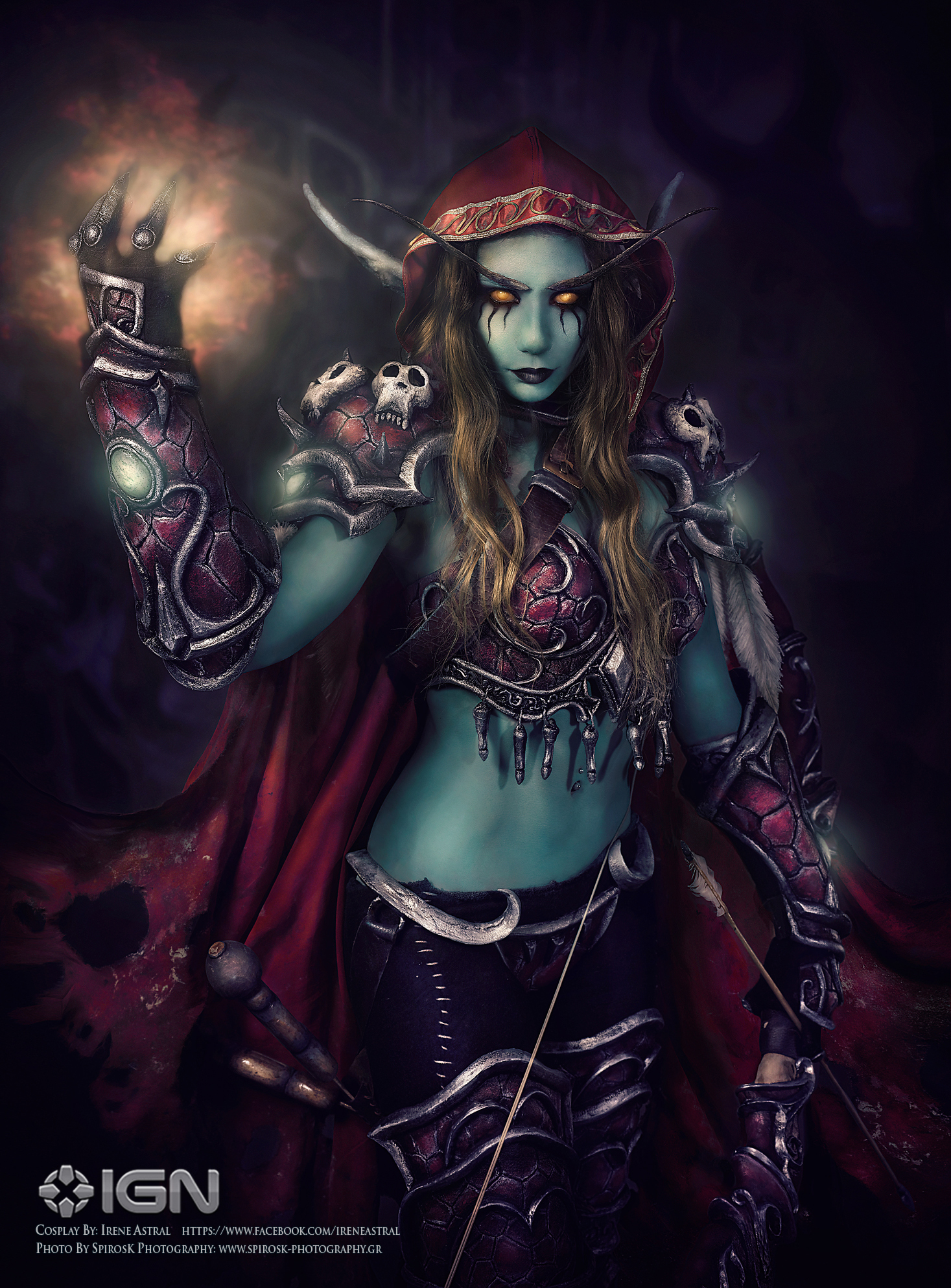 Sylvanas Windrunner Hearthstone portrait