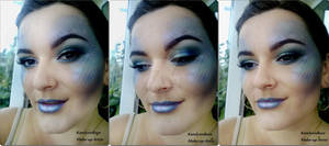 Halloween makeup: Mermaid