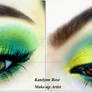 Gold, Lime green and teal + TUTORIAL