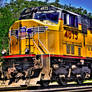 U.P. Train Engine -HDR-
