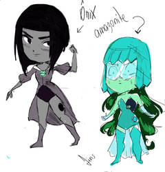 GEMSONAs: Onix and Amazonite