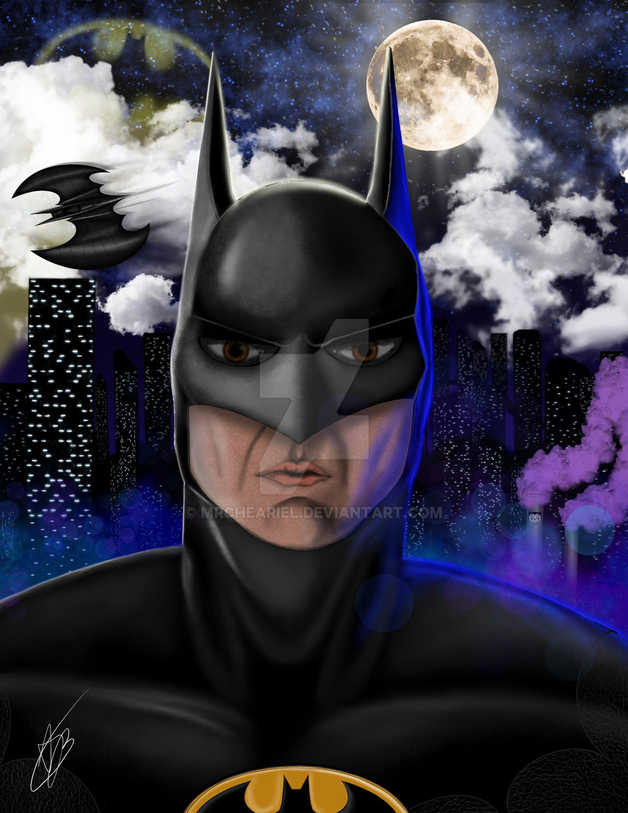 Batman Computer Stare batman stare by mrcheariel on DeviantArt