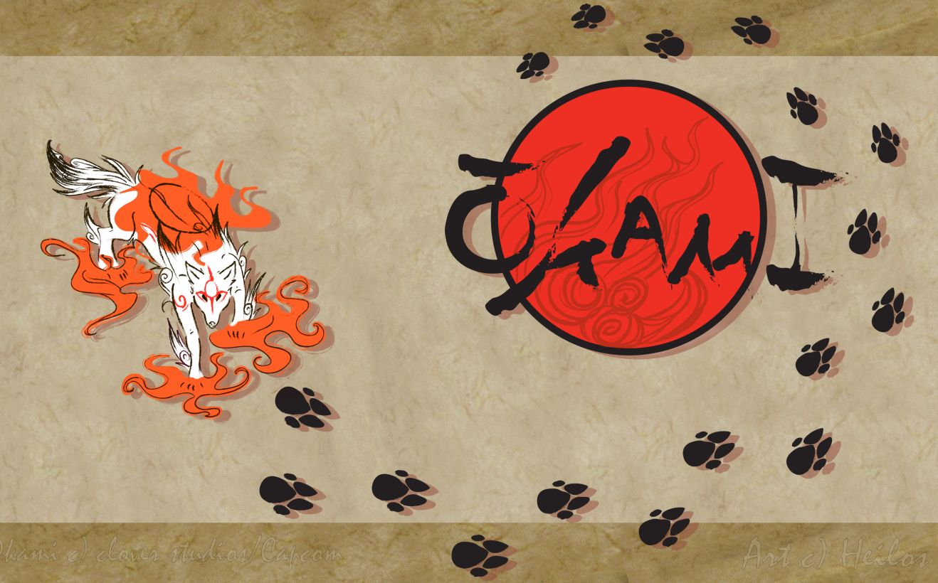 Okami custom desktop :3