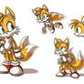 Tails Sketch Sheet