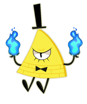 Bill Cipher Fire Animation