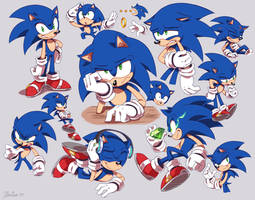 Sonic Sketch Sheet V2