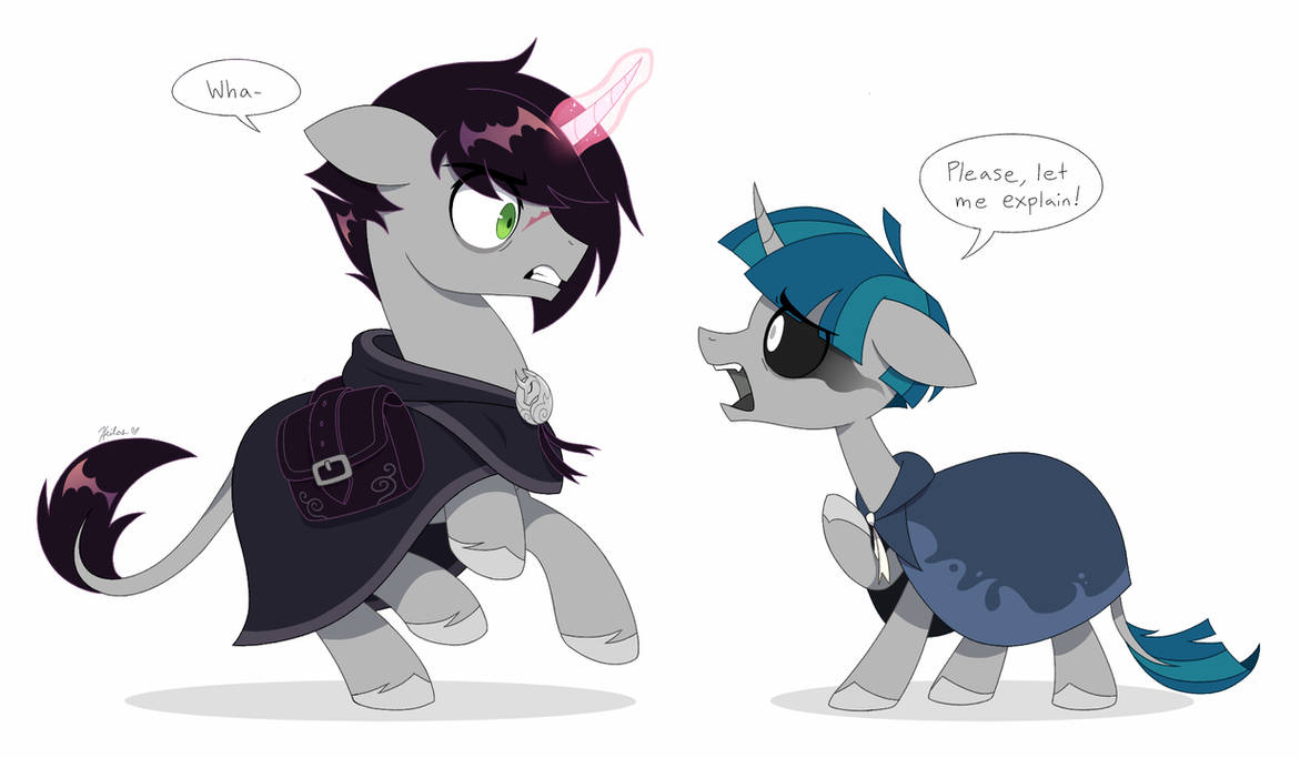 Shadow Lock and Stygian - Misunderstanding by Heilos on DeviantArt