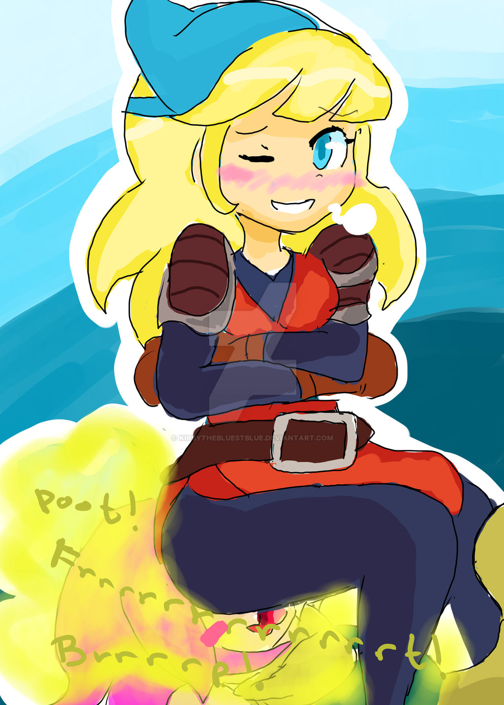 Candiace Facefarting Wrynn by KirbyTheBluestBlue on DeviantArt