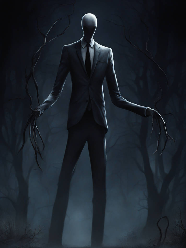 slenderman by defkev000 on DeviantArt