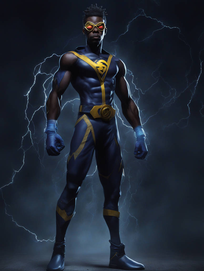 Static Shock by defkev000 on DeviantArt