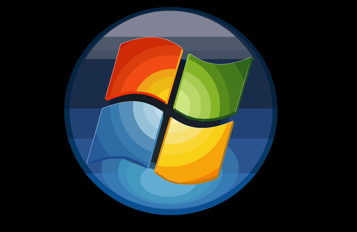 Windows 7 Logo 2009 2020 Drawing By Danillothe