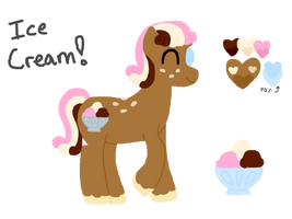 Ice Cream Pony For CartoonBoyfriends