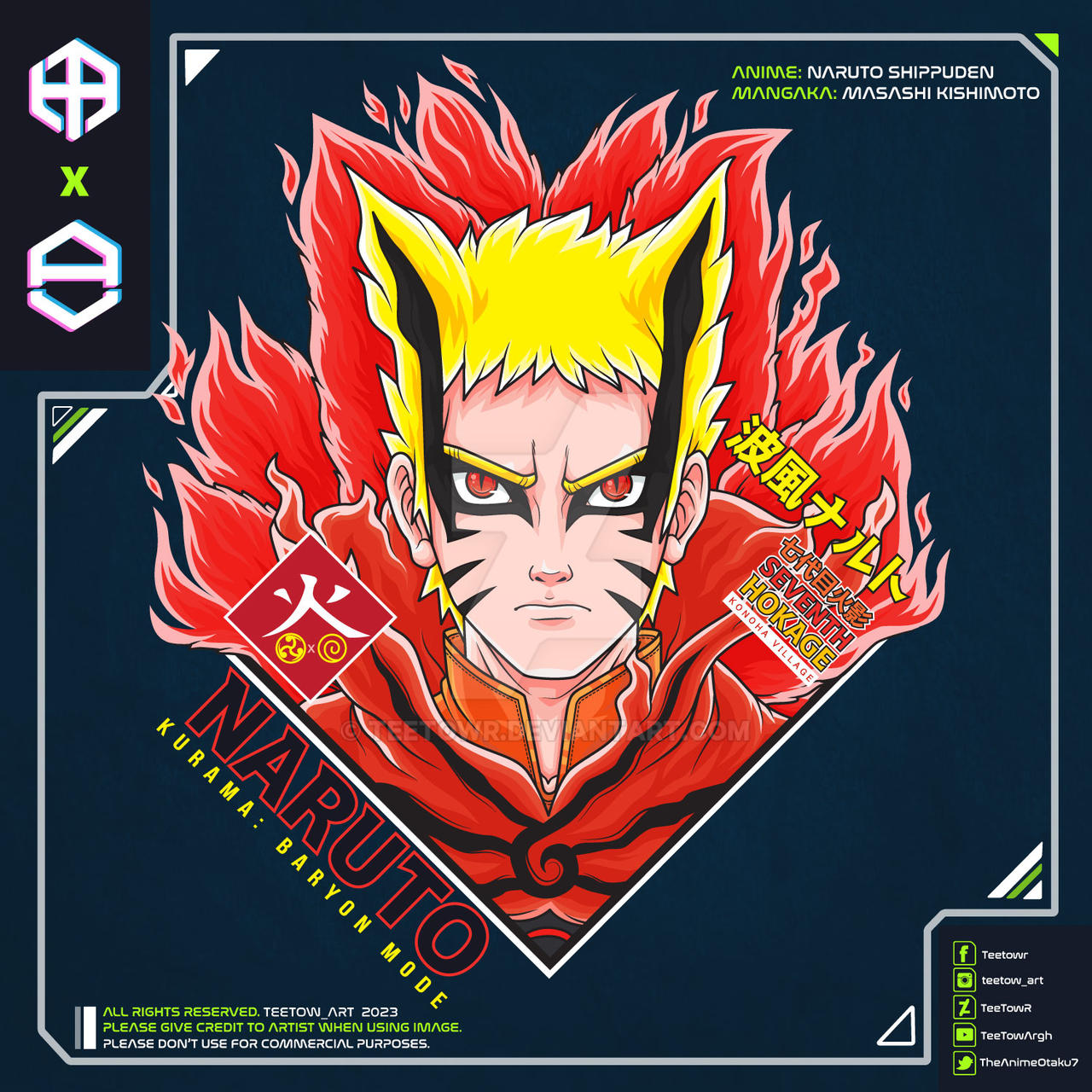 Naruto Baryon Mode by TeeTowR on DeviantArt