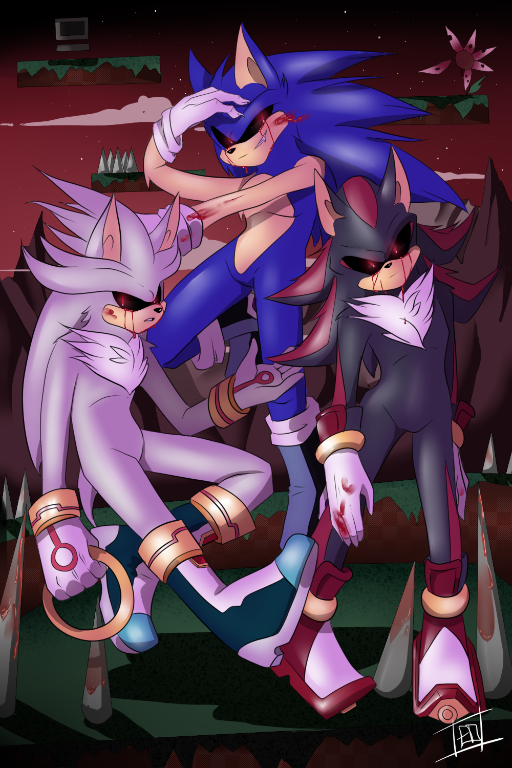 Fleetway x Exe by ImjusthereUwU on DeviantArt