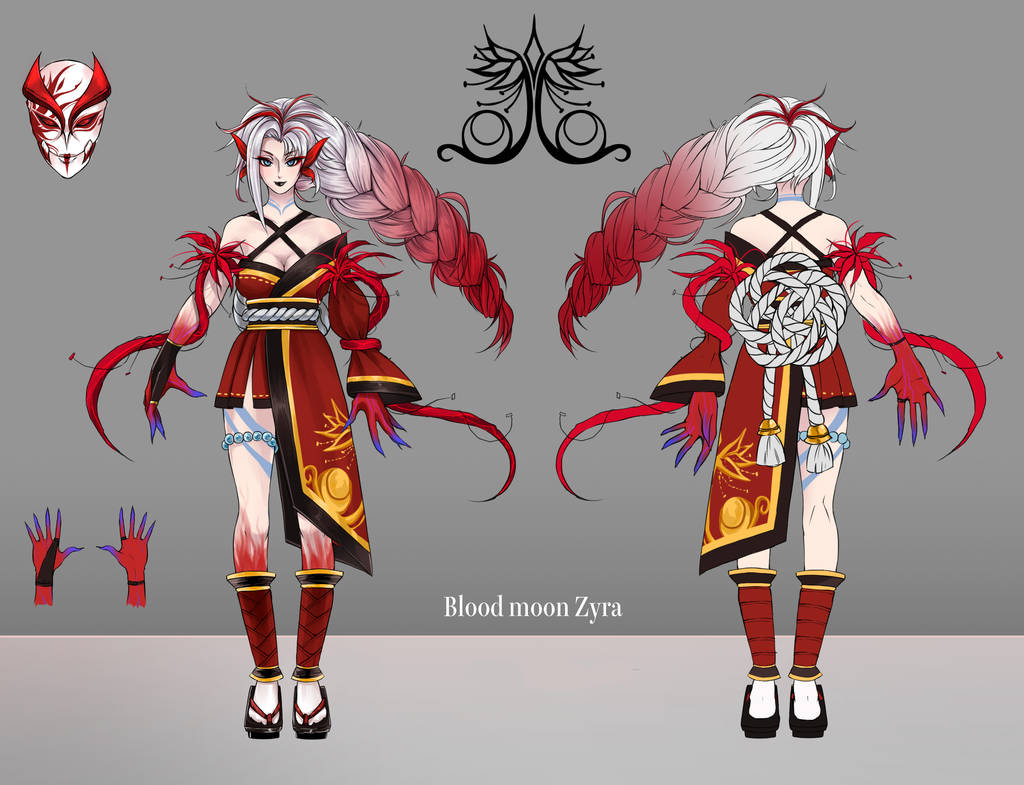 Blood moon Zyra by fb00198427 on DeviantArt