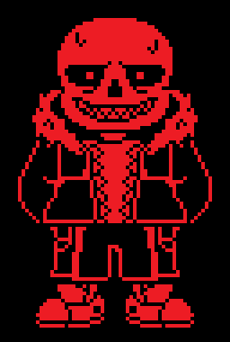 Underfell Sans Pixel Art, HD Png Download - vhv