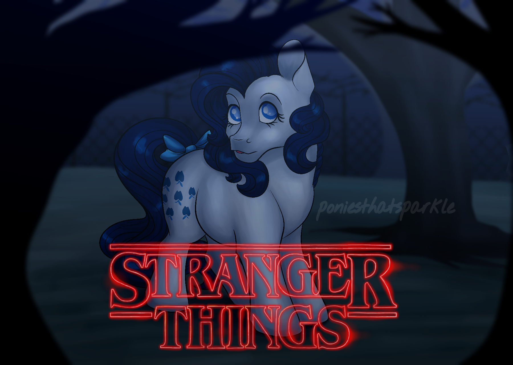 My little deals pony stranger things