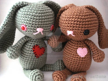 Squeezable Zombie Bunny Rabbit Pattern