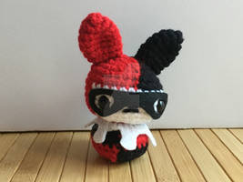 Harley Quinn Moon Bun