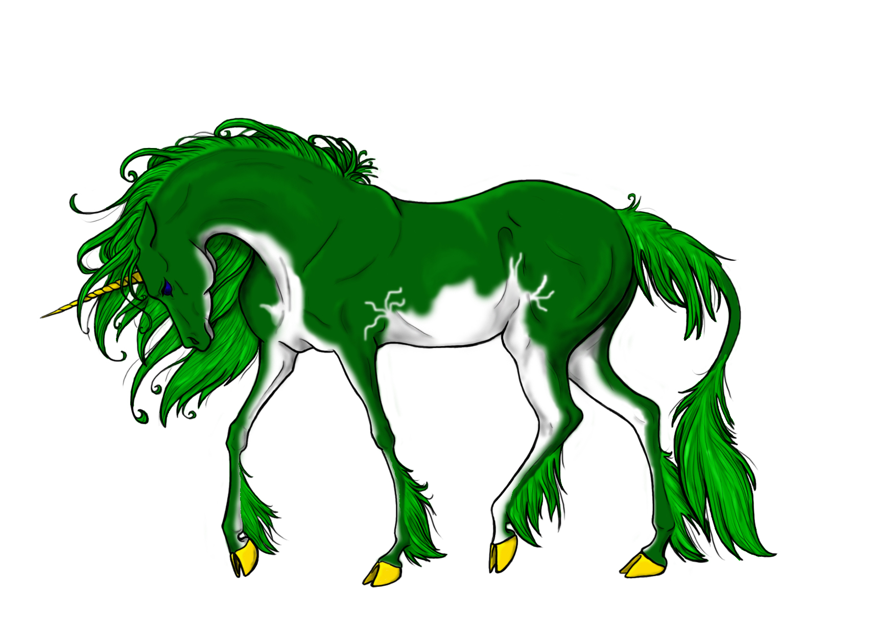 Green Ooneecorn