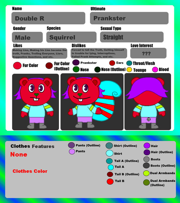 Double R Winter Custom Double R (RR)'s Reference Sheet by OfficialBloodyvision on DeviantArt