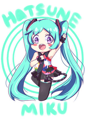 Hatsune Miku by Neko14senpai