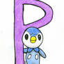 P is for Piplup