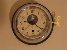 Soviet submarine ship's clock