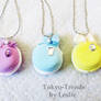 macaroon party necklaces