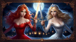 Princesses Carmine and Bianca (SOLD)