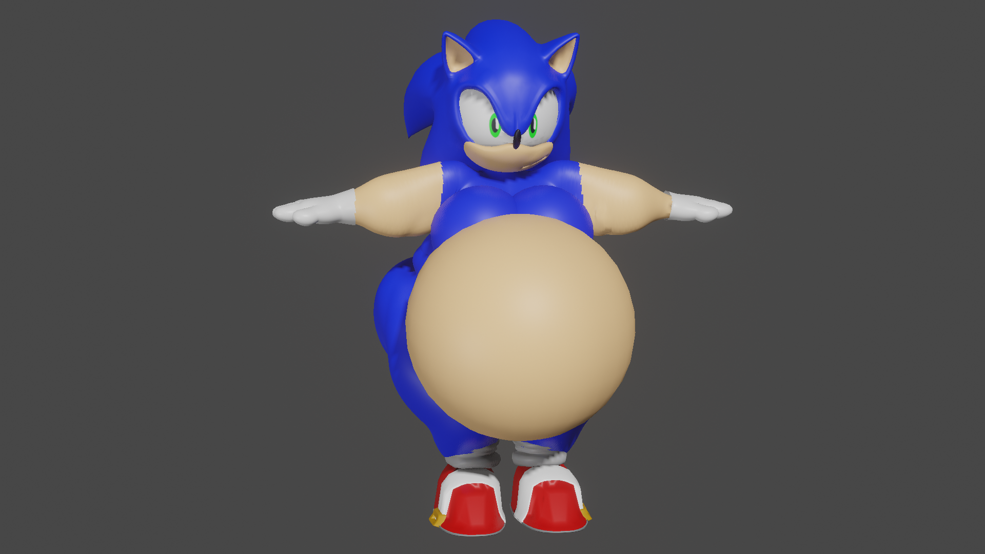 Deviantart Sonic Rig XL Sonic rig test by SpencerTheMonkey69 on DeviantArt