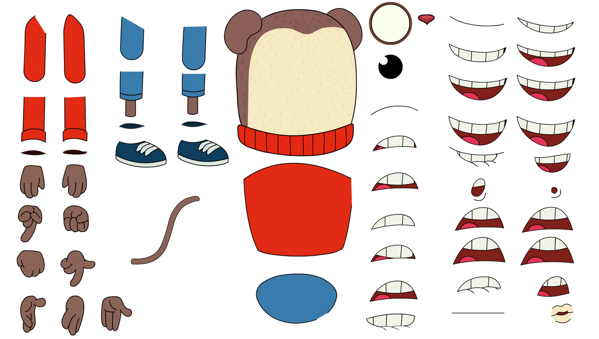 Max Design Pro character builds. by SuperLitLuigi on DeviantArt