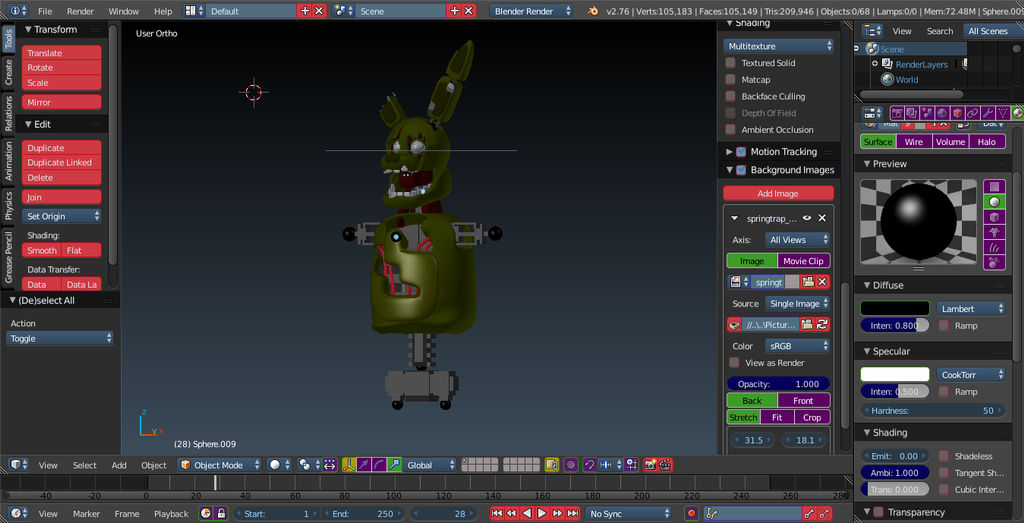 Spring Trap Vr Rig Springtrap V.1 Wip 6 by TheMrTrap2017 on DeviantArt