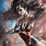 Wonder Woman Silver Fantasy Character Soul Digi 0