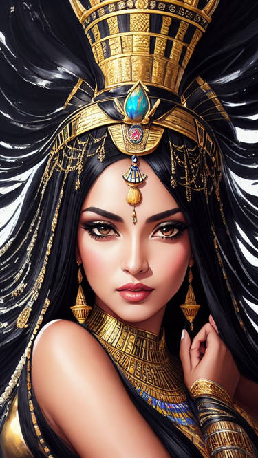 Queen Egypt Powerful Seductive Iconic beatiful 3