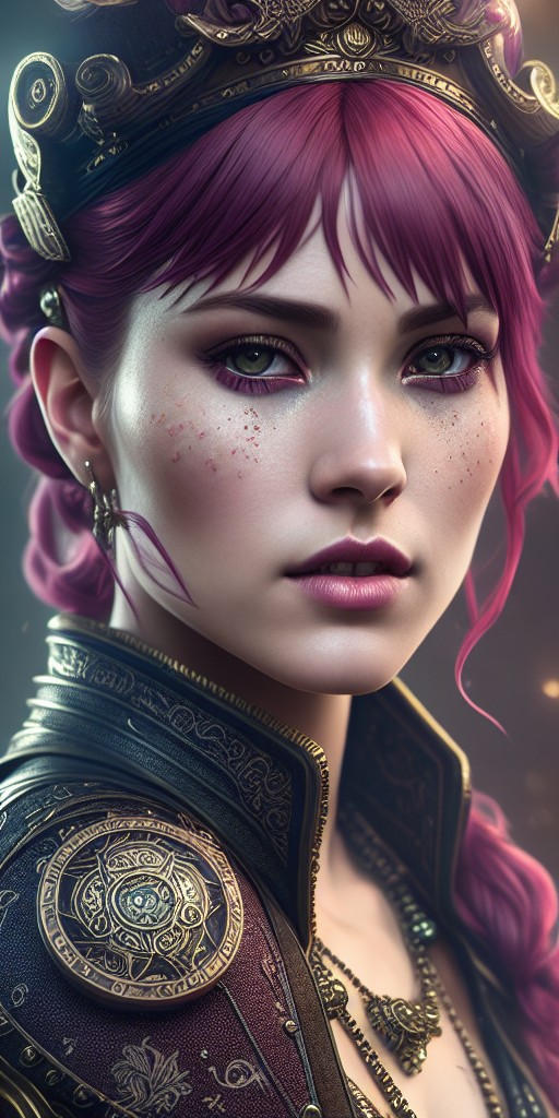 Female Raspberry Ob Beautiful Female Raspberry Hair Pirate Perfect Det by arrojado on ...