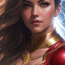 Beautiful Gorgeous Shazam Woman Dc Lightning Re 3 