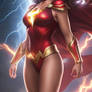 Beautiful Gorgeous Shazam Woman Full Body Uncro 1 