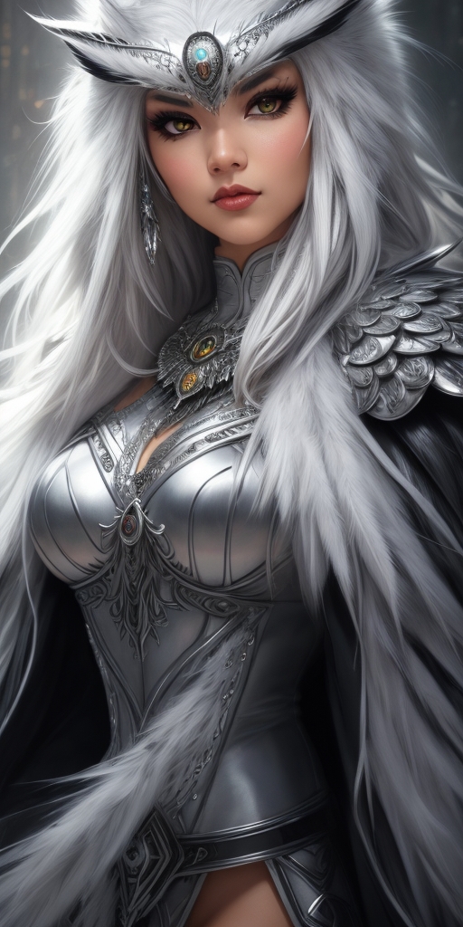 ADADC9 silver hair beautiful owl costume woman 3 by arrojado on DeviantArt