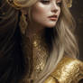 Earth Element Beatiful Woman gold hair da 0
