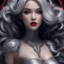 Dark Silver Hair Jingle Bells Beau 1