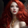 Red Hair Present Box Queen Dark Ma 0