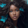 Chocolate Hair Aqua Woman Dark Mak 0