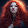 Red Hair Winter Solstice Woman Und 0