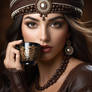 Attractive-coffee-beans-brunette-gypsy-full-body-d