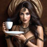 Sexy-coffee-beans-brunette-gypsy-full-body-dark-ma