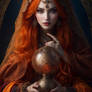 Attractive Mysterious Fortune Teller Gypsy Woman O