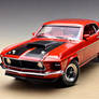 1969 Ford Mustang Boss 429 design realis 0