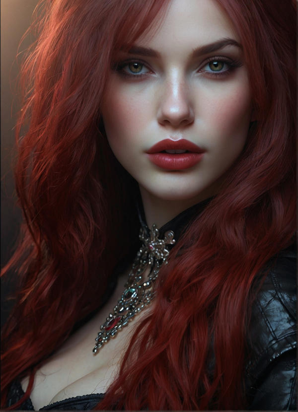 Gothic Vampire Woman Ruby by arrojado on DeviantArt