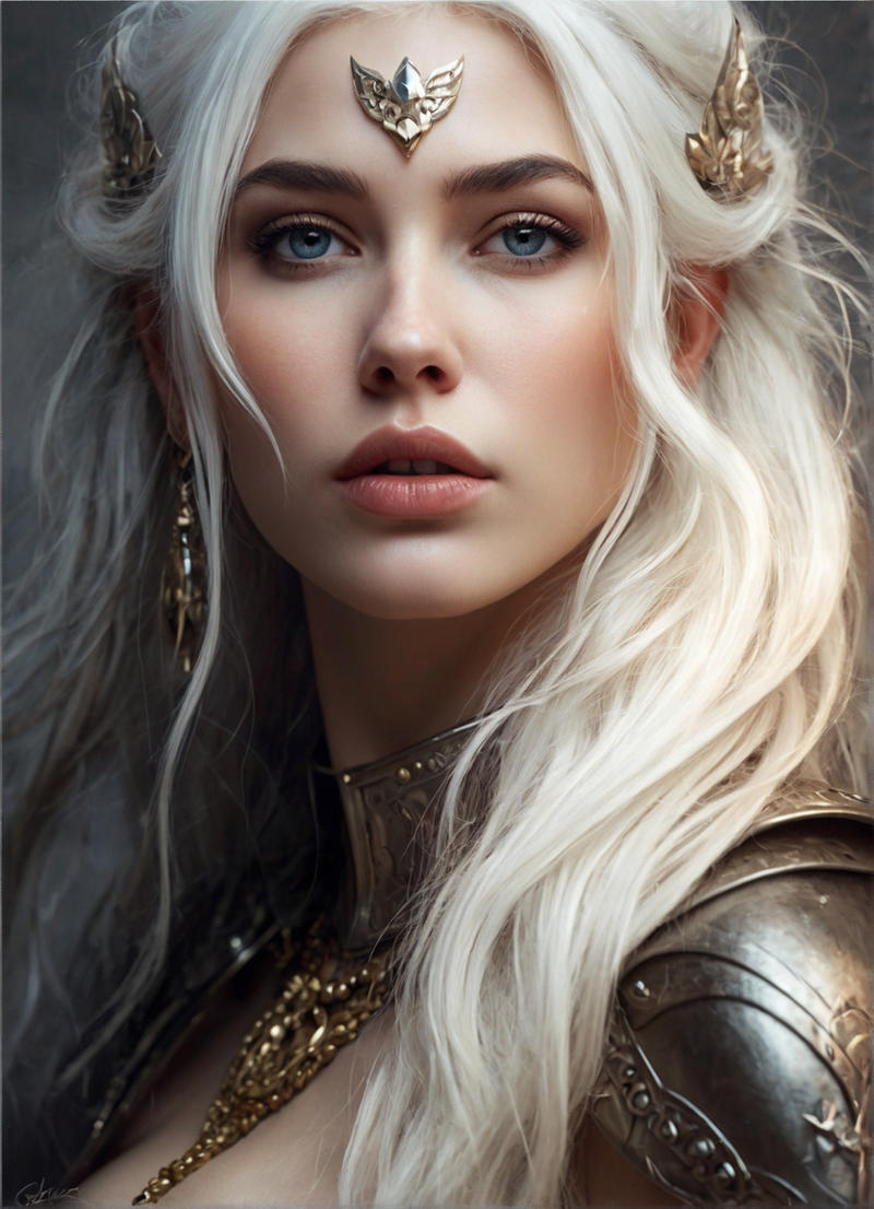 Freya Norse Goddess Of The Valkyries White by arrojado on DeviantArt